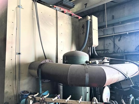 120" width x 185" D x 139" H Wheelabrator Modular Blast Room, dust collector, 2009 - Image 5