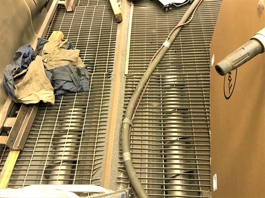 120" width x 185" D x 139" H Wheelabrator Modular Blast Room, dust collector, 2009 - Image 7