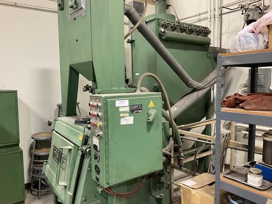 3 cu.ft. Goff #3-BB, 1 HP, dust collector, excellent condition - Image 1