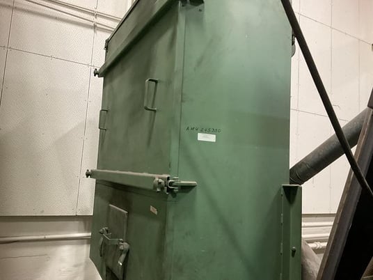 3 cu.ft. Goff #3-BB, 1 HP, dust collector, excellent condition - Image 4