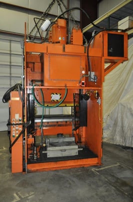 150 Ton, Greenerd #HCT-150-Centenial, hydraulic press, 10" stroke, 19" daylight, 60" x 36" bed, 16" window - Image 2