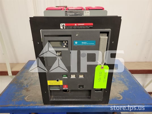 800 Amps GE Wpx-08 Mo/do We3ccq9x1xaxxbx 120 Volts AC Shunt Trip, Mvt Pm Lsig, 400 Amps Ct, 300 Amps Rp - Image 1