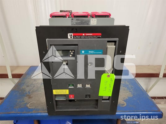 1600 Amps GE Wph-16 Mo/do We2gcqkx1xaxxbx 120 Volts AC Shunt Trip, Mvt Pm Lsig, 1600 Amps Ct, 1200 Amps Rp - Image 1