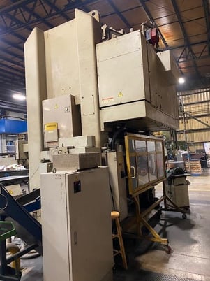 220 Ton, Komatsu #H2W-200, 9.8" stroke, 19.68" die hght, 4.72" adj., 250 SPM, 2009 - Image 4