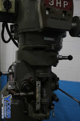 Comet, vertical ram type mill, 3 HP, #74598 - Image 5