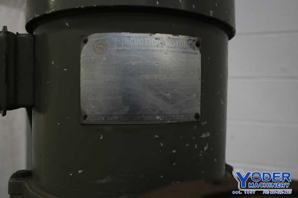 Comet, vertical ram type mill, 3 HP, #74598 - Image 7