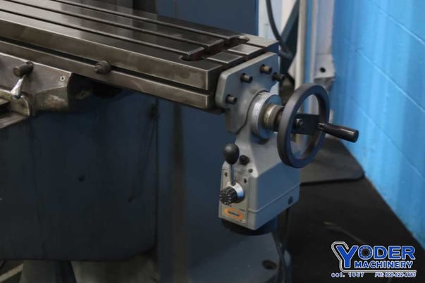 Comet, vertical ram type mill, 3 HP, #74598 - Image 8