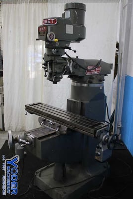 Comet, vertical ram type mill, 3 HP, #74598 - Image 9