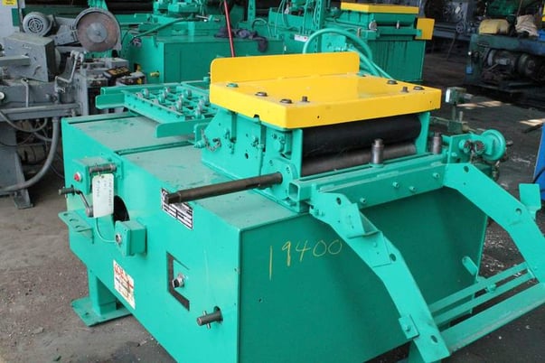 18" x .125" Coe Press Equipment #CF325, zig zag style air feed, right to left, 18" stroke, 1986, #74603 - Image 10