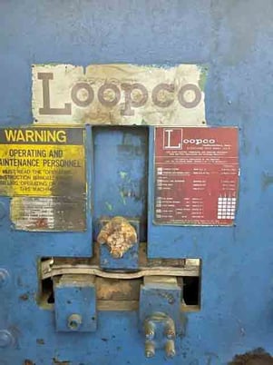 48" Loopco, tension stand, 60" passline, deflector roll - Image 7