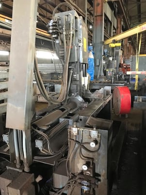 24" x 20" Hem #V130HM, 1.5" Blade Width, 17.5' Blade Length, 10 HP, 400 FPM, CNC (manual swing away), used - Image 2