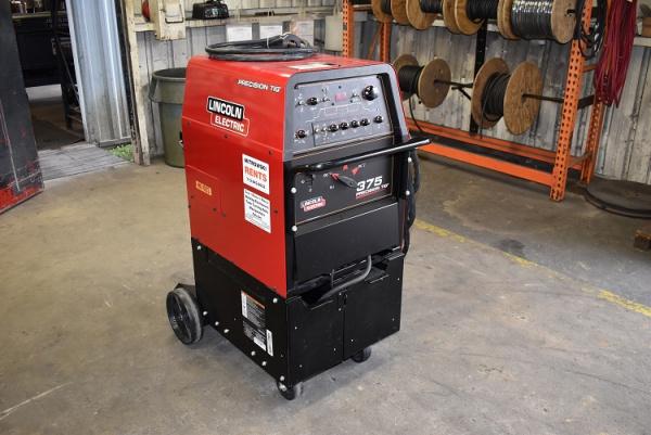 Lincoln #Precision-Tig-375, 420 amps, 480 V., rental - Image 2