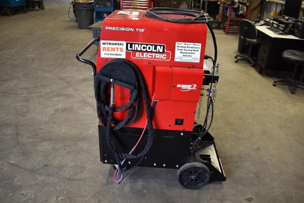 Lincoln #Precision-Tig-375, 420 amps, 480 V., rental - Image 4
