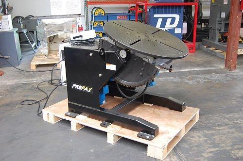 2000 lb. Profax #WP-2000-4, welding positioner, 35.5" table, 440 V. primary, vari-speed - Image 3