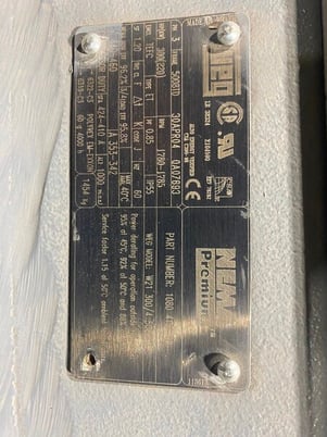 300           1780        WEG, Frame 5008TD, TEFC, 3 ph, 460 Volts - Image 1