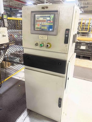 220 Ton, Komatsu #H2F200, 2 pt., plunger guided, servo driven press, 7.87" stroke, 22.63" Shut Height, 3.94" - Image 8