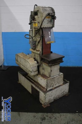 8" H.k. Porter #BG8, cable belt grinder, 107" length, 28" x13" table, 7-1/2 HP, #74615 - Image 2