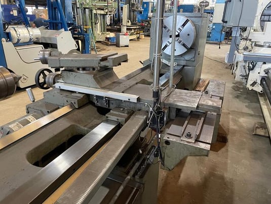 27" x 160" Romi #Supermaster, engine lathe, 17" swing over cross slide, inch/metric, 4-jaw 15.75" chuck, 1975 - Image 7