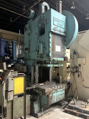 150 Ton, Minster #G1-150, OBI press, 12" stroke, 26" Shut Height, updated AB MicroLogix 1200 ctls - Image 2