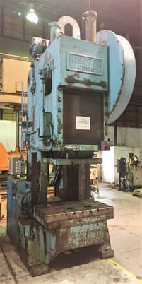150 Ton, Minster #G1-150, OBI press, 12" stroke, 26" Shut Height, updated AB MicroLogix 1200 ctls - Image 3