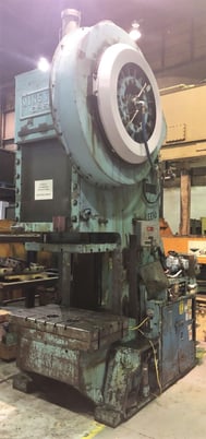 150 Ton, Minster #G1-150, OBI press, 12" stroke, 26" Shut Height, updated AB MicroLogix 1200 ctls - Image 4