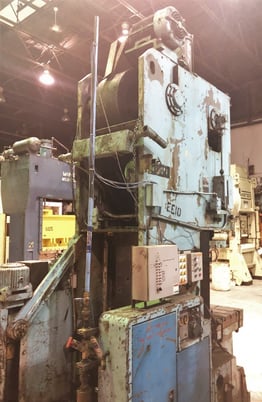 150 Ton, Minster #G1-150, OBI press, 12" stroke, 26" Shut Height, updated AB MicroLogix 1200 ctls - Image 6