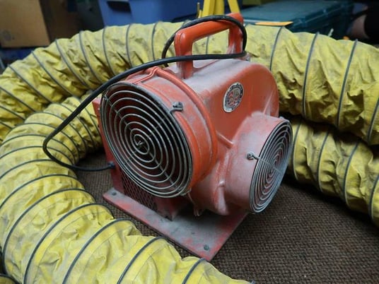 Allegro #9504-50, confined space blower with hose - Image 2