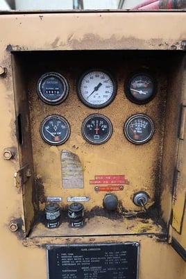 185 cfm, 100 psi, Leroi #185, portable diesel compressor, 9098 hours - Image 8