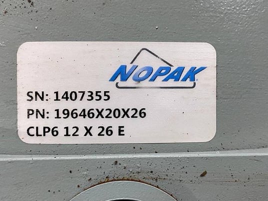 Nopak #CLP6-12X26E, pneumatic cylinder - Image 3