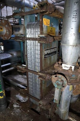 145 sq.ft., Superchanger, S-3-HP-45, plate type heat exchanger, 150 psi - Image 1