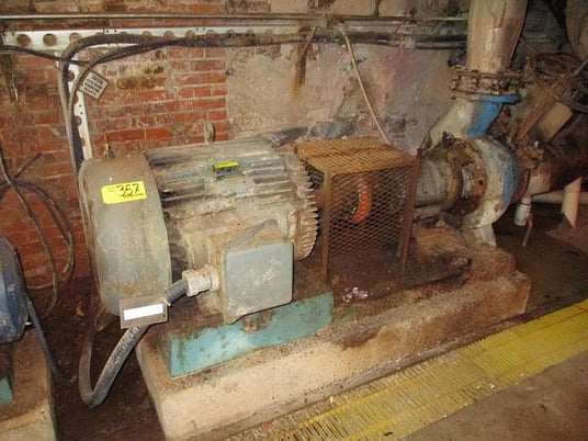 Goulds #3196, tertiary cleaner pump, 316 Stainless Steel, 6x8x13, 150 HP - Image 1