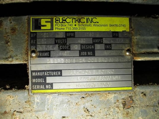 Goulds #3196, tertiary cleaner pump, 316 Stainless Steel, 6x8x13, 150 HP - Image 3