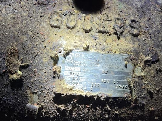 Goulds #3196, tertiary cleaner pump, 316 Stainless Steel, 6x8x13, 150 HP - Image 4