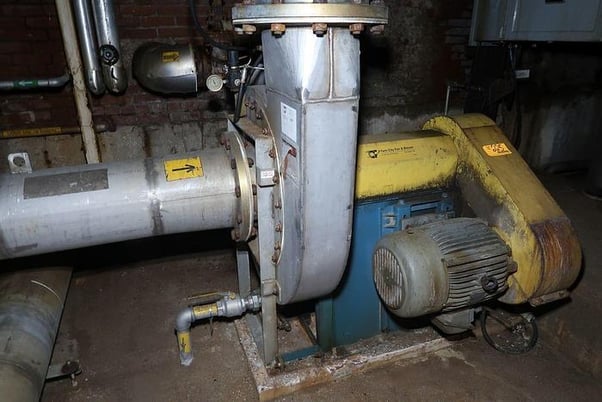 Twin City #RBW-SW, booster fan Stainless Steel, 25 HP, size 915, class 32 - Image 2