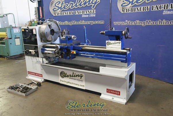 24" x 64" Clausing Metosa #C2464SS, engine lathe, 20" chuck, 3-jaw, tool post, #5MT, #A6761 - Image 1