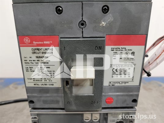 GE Spectra Sgl Mccb Mvt Pm Lsig, 600 Amps Ct, 300 Amps Rp - Image 5
