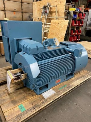 300 HP 3600 RPM Induction motor, TEFC, 4000 Volts, new, 2021 - Image 6