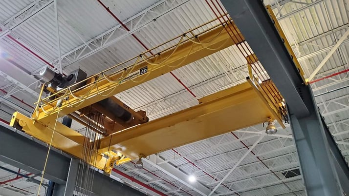 50 Ton, Yale, 26' 6" Span, 30' Lift, Class D, Pendant, VFD All Motions, 2003 [#2255] - Image 3