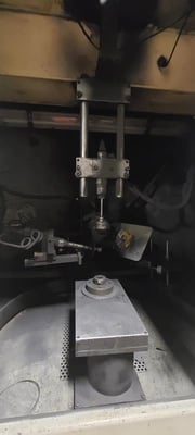 D.o. James Engineering #562, automatic twin spindle gear deburrer, 14" gear diameter, AB PLC - Image 6