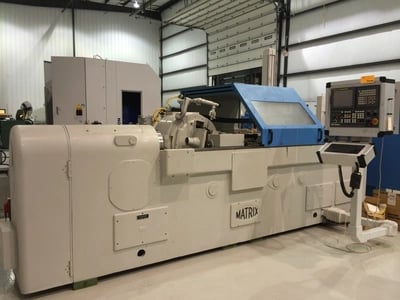 Matrix #78, CNC thread & worm grinding machine, 24" dia., 86" lgth, remaanufactured, 2010 - Image 1