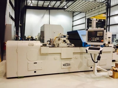Matrix #78, CNC thread & worm grinding machine, 24" dia., 86" lgth, remaanufactured, 2010 - Image 2