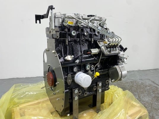 50 HP Perkins #404D-22, Engine Assembly, 4 cylinder, 100 mm stroke ...