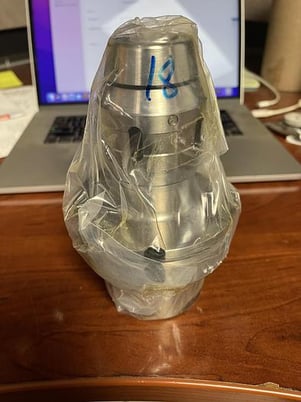 Showa #HSKA100-HPC18-110 AA HSK 100 Collet chuck, #104584 - Image 1