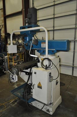Summit #EVS-550, 11" x52" table, 5 HP, 32" X, 16" Y, 22" Z, 80-3650 RPM, Fagor 3-Axis digital read out - Image 6