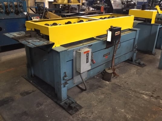 14 Stand, Lockformer #MP 300 Series, rollformer line, 12" roll space, 1.5" shaft, 4" vertical centers, 1999 - Image 2