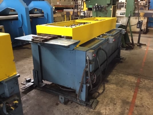 14 Stand, Lockformer #MP 300 Series, rollformer line, 12" roll space, 1.5" shaft, 4" vertical centers, 1999 - Image 4