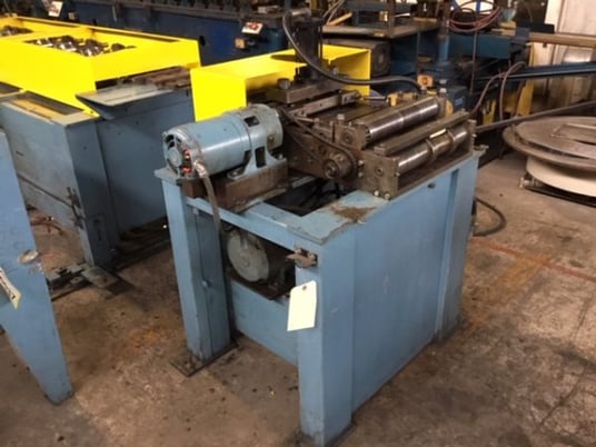 14 Stand, Lockformer #MP 300 Series, rollformer line, 12" roll space, 1.5" shaft, 4" vertical centers, 1999 - Image 8