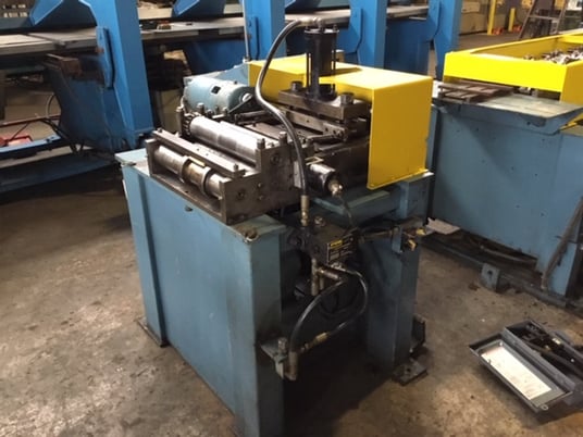 14 Stand, Lockformer #MP 300 Series, rollformer line, 12" roll space, 1.5" shaft, 4" vertical centers, 1999 - Image 9