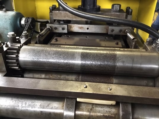 14 Stand, Lockformer #MP 300 Series, rollformer line, 12" roll space, 1.5" shaft, 4" vertical centers, 1999 - Image 10