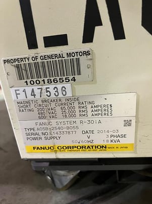 Fanuc, M-900iA/400L, 6-Axis CNC robot w/R30iA controller, 400 KG x 3625mm, 2014, #104596 - Image 8